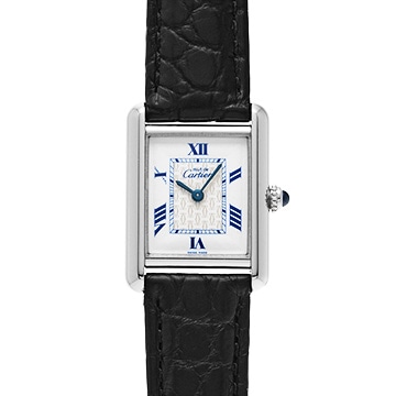 カルティエ マスト タンク M W1014054 ホワイト レディース 時計 【中古】【wristwatch】