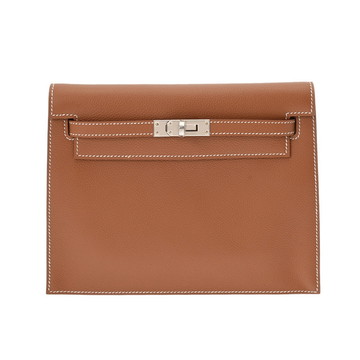 エルメス ケリー ダンス2 ヴェルソ ゴールド/ディープブルー エバーカラー レディース バッグ 【未使用】【bag】