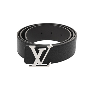 ルイ ヴィトン ベルト LV 40MM リバーシブル #90 ブラック M0333 カーフレザー メンズ 【中古】【other】