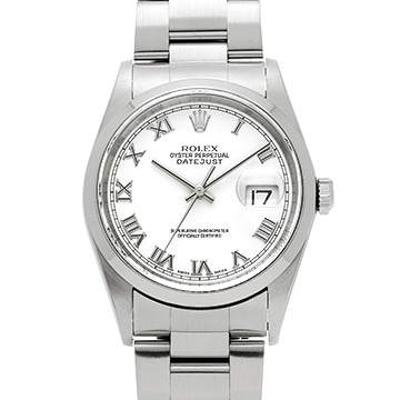 ロレックス デイトジャスト 16200 ホワイト メンズ 時計 【中古】【wristwatch】