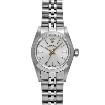 ロレックス オイスターパーペチュアル 67180 シルバー レディース 時計 【中古】【wristwatch】