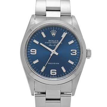 ロレックス エアキング 14000M ブルー メンズ 時計 【中古】【wristwatch】