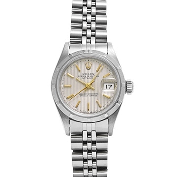 ロレックス オイスターパーペチュアル レディ 69190 シルバータペストリー レディース 時計 【中古】【wristwatch】