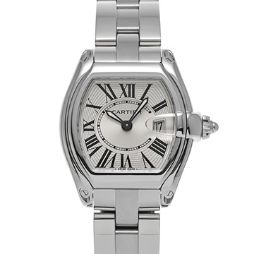 カルティエ ロードスター SM W62016V3 シルバー レディース 時計 【中古】【wristwatch】