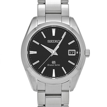 グランドセイコー クォーツ SBGV023 ブラック メンズ 時計 【中古】【wristwatch】