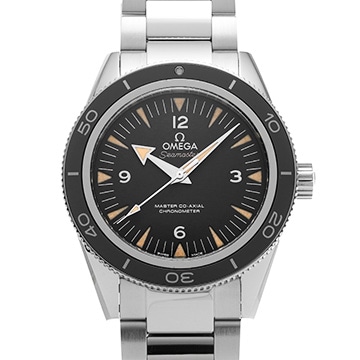 オメガ シーマスター 300 マスターコーアクシャル 233.30.41.21.01.001 ブラック メンズ 時計 【中古】【wristwatch】