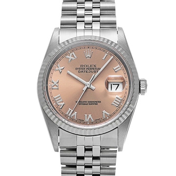 ロレックス デイトジャスト 16234 ピンク メンズ 時計 【中古】【wristwatch】