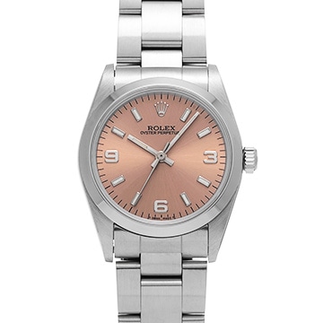 ロレックス オイスターパーペチュアル 67480 ピンク ユニセックス 時計 【中古】【wristwatch】