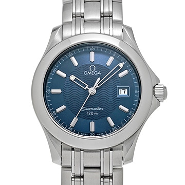 オメガ シーマスター 120 クォーツ 2511.81 ブルー メンズ 時計 【中古】【wristwatch】