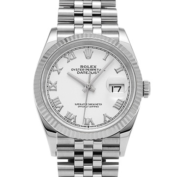 ロレックス デイトジャスト 36 126234 ホワイト メンズ 時計 【中古】【wristwatch】