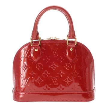 ルイ ヴィトン モノグラムヴェルニ アルマ BB ポムダムール M91606 ヴェルニ レディース バッグ 【中古】【bag】