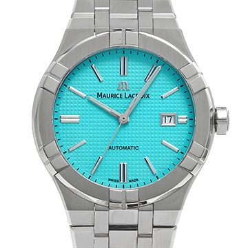 モーリス ラクロア アイコン オートマチック リミテッドサマーエディション 42MM 888本限定 AI6008-SS00F-431-C ターコイズブルー メンズ 時計 【中古】【wristwatch】