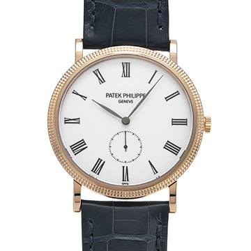 パテック フィリップ カラトラバ 5119R-001 ホワイト メンズ 時計 【中古】【wristwatch】
