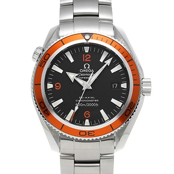 オメガ シーマスター プラネットオーシャン 2909.50.38 ブラック メンズ 時計 【中古】【wristwatch】