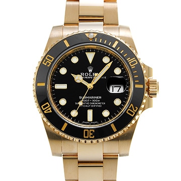 ロレックス サブマリーナ デイト 116618LN ブラック メンズ 時計 【中古】【wristwatch】