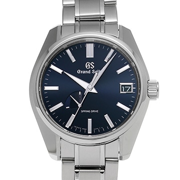グランドセイコー ヘリテージコレクション スプリングドライブ SBGA375 ミッドナイトブルー メンズ 時計 【中古】【wristwatch】