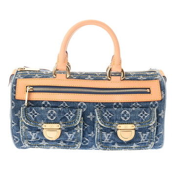 ルイ ヴィトン モノグラム ネオ スピーディ ブルー M95019 モノグラムデニム レディース バッグ 【中古】【bag】