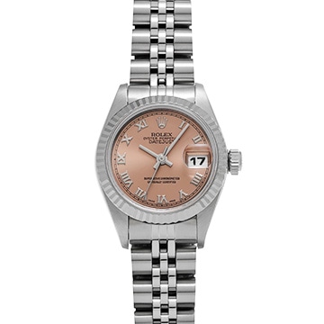 ロレックス デイトジャスト 69174 ピンク レディース 時計 【中古】【wristwatch】