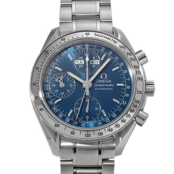 オメガ スピードマスター トリプルカレンダー 3523.80 ブルー メンズ 時計 【中古】【wristwatch】