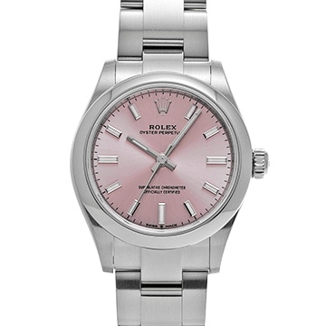 ロレックス オイスターパーペチュアル 31 277200 ピンク ユニセックス 時計 【中古】【wristwatch】
