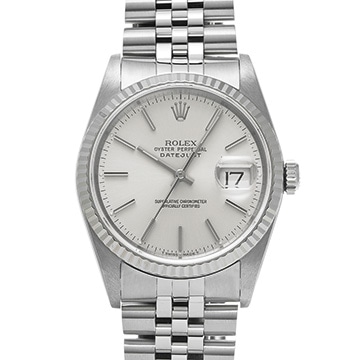 ロレックス デイトジャスト 16234 シルバー メンズ 時計 【中古】【wristwatch】