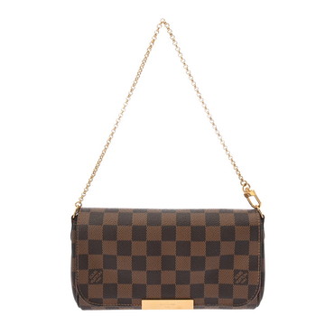 ルイ ヴィトン エベヌ/ゴールド金具 N41276 ダミエキャンバス/レザー ユニセックス バッグ 【中古】【bag】