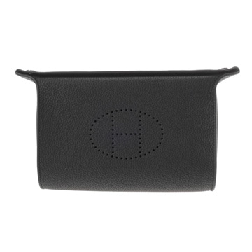 エルメス ヴィドポッシュ ブラック トゴ ユニセックス バッグ 【中古】【bag】