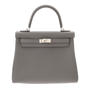 エルメス ケリー 25 内縫い 2WAY エタン トゴ レディース バッグ 【未使用】【bag】