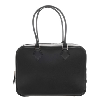 エルメス プリュム 28 ブラック ヴォーエプソン レディース バッグ 【中古】【bag】