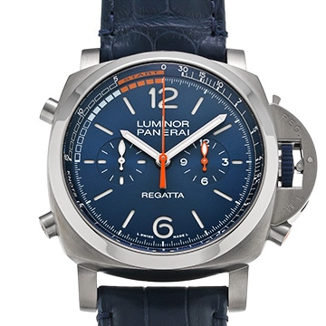 パネライ ルミノール レガッタ ブルー マーレ PAM01216 ブルー メンズ 時計 【中古】【wristwatch】