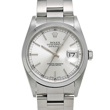 ロレックス デイトジャスト 16200 シルバー メンズ 時計 【中古】【wristwatch】