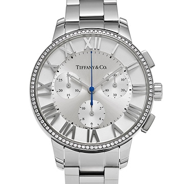 ティファニー アトラス ドーム ダイヤモンド 33989555 シルバー メンズ 時計 【中古】【wristwatch】
