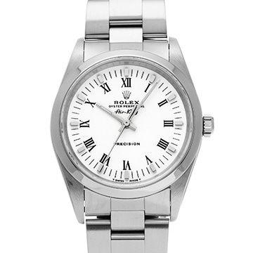 ロレックス エアキング 14000 ホワイト メンズ 時計 【中古】【wristwatch】