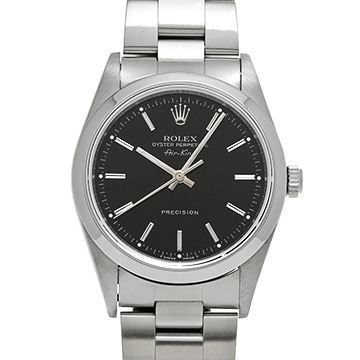 ロレックス エアキング 14000 ブラック メンズ 時計 【中古】【wristwatch】