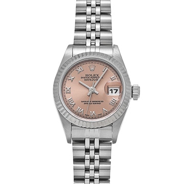 ロレックス デイトジャスト 69174 ピンク レディース 時計 【中古】【wristwatch】