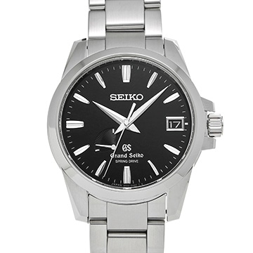 グランドセイコー ヘリテージコレクション スプリングドライブ SBGA027 ブラック メンズ 時計 【中古】【wristwatch】