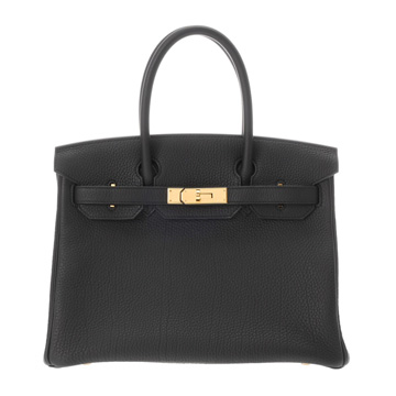 エルメス バーキン 30 ブラック トゴ レディース バッグ 【中古】【bag】