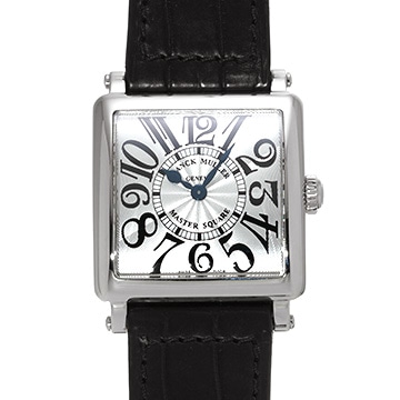 フランクミュラー マスター スクエア 6002 S QZ シルバー レディース 時計 【中古】【wristwatch】