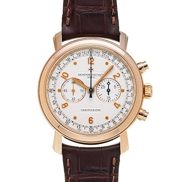 ヴァシュロン コンスタンタン マルタ クロノグラフ 47120/000R-9099 シルバー メンズ 時計 【中古】【wristwatch】