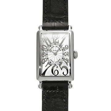 フランクミュラー ロングアイランド 902QZREL シルバー レディース 時計 【中古】【wristwatch】
