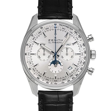 ゼニス エル・プリメロ 410 03.2091.410/01.C494 シルバー メンズ 時計 【中古】【wristwatch】