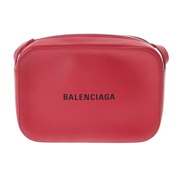 バレンシアガ エブリデイ カメラバッグ S レッド 552370 カーフ レディース バッグ 【中古】【bag】