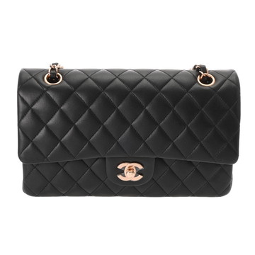 シャネル マトラッセ 11.12 クラシック ハンドバッグ  25cm ブラック A01112 ラムスキン レディース バッグ 【中古】【bag】