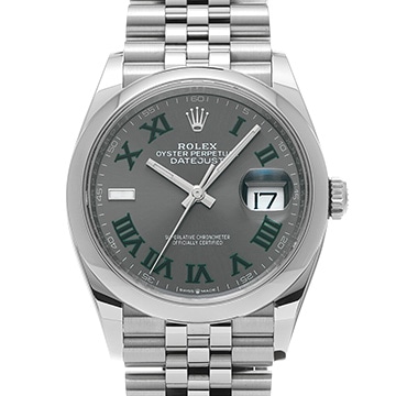 ロレックス デイトジャスト 36 126200 スレート メンズ 時計 【中古】【wristwatch】