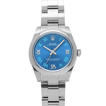 ロレックス オイスターパーペチュアル 31 177200 アズーロブルー ユニセックス 時計 【中古】【wristwatch】