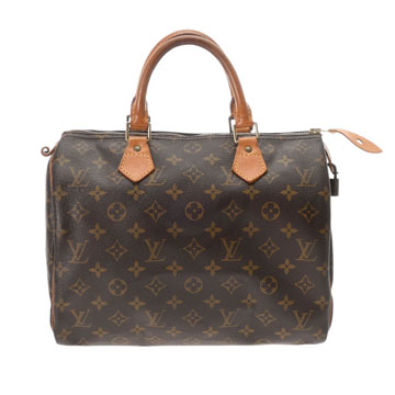 ルイ ヴィトン モノグラム スピーディ 30 ブラウン M41526 モノグラムキャンバス レディース バッグ 【中古】【bag】