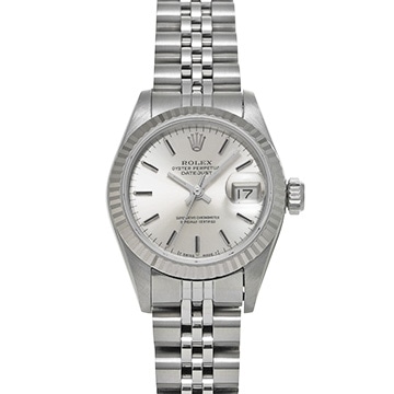 ロレックス デイトジャスト 69174 シルバー レディース 時計 【中古】【wristwatch】