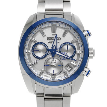 セイコー アストロン SBXC093 シルバー メンズ 時計 【中古】【wristwatch】