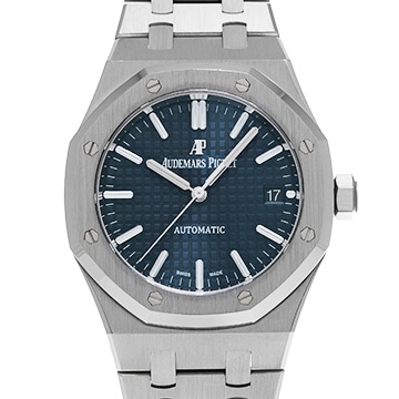 オーデマ ピゲ ロイヤルオーク 15450ST.OO.1256ST.03 ブルー ユニセックス 時計 【中古】【wristwatch】