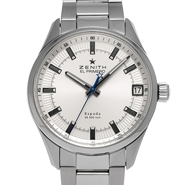 ゼニス エル・プリメロ エスパーダ 03.2170.4650/01.M2170 シルバー メンズ 時計 【中古】【wristwatch】
